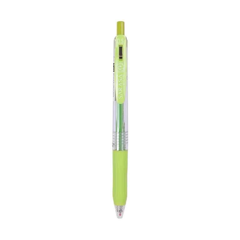 Zebra Sarasa Clip Gel Pen - 0.4 mm - Green