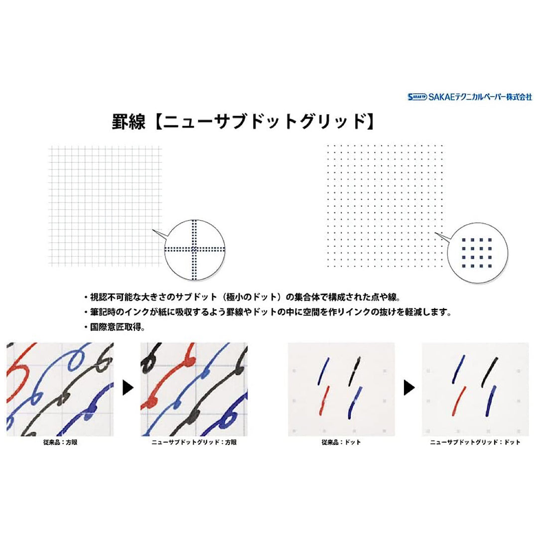 Tomoe River 52 gsm FP Notebook - A5 - Dot Grid - Hard Cover - White