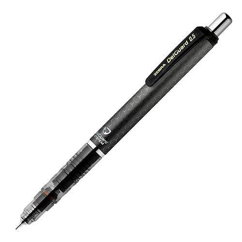 Zebra DelGuard Mechanical Pencil - 0.5 mm - Honeycomb Gray