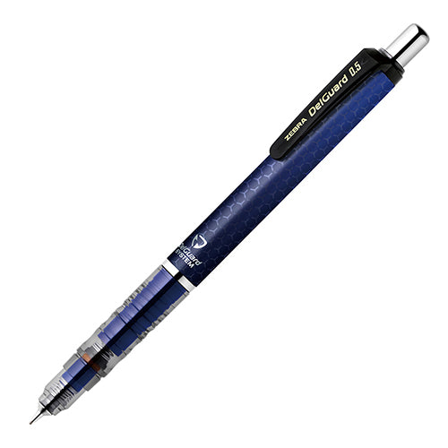 Zebra DelGuard Mechanical Pencil - 0.5 mm - Honeycomb Blue