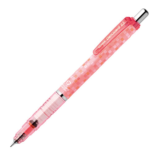 Zebra DelGuard Mechanical Pencil - 0.5 mm - Square Pink