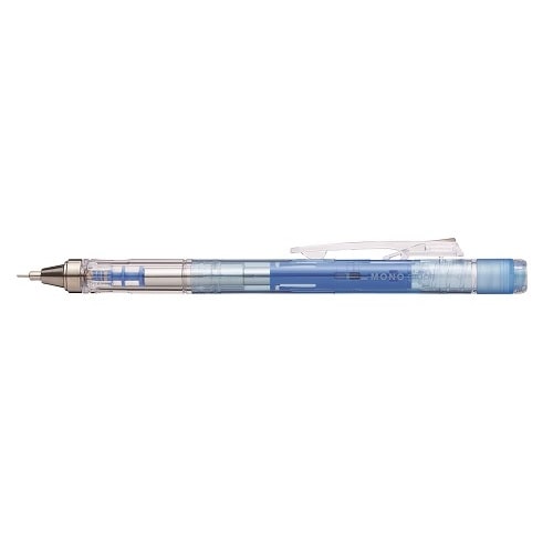 Tombow Mono Graph Shaker Mechanical Pencil - 0.5 mm - Clear Blue
