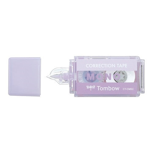 Tombow Mono correction tape with protective cap shown at actual size for scale reference