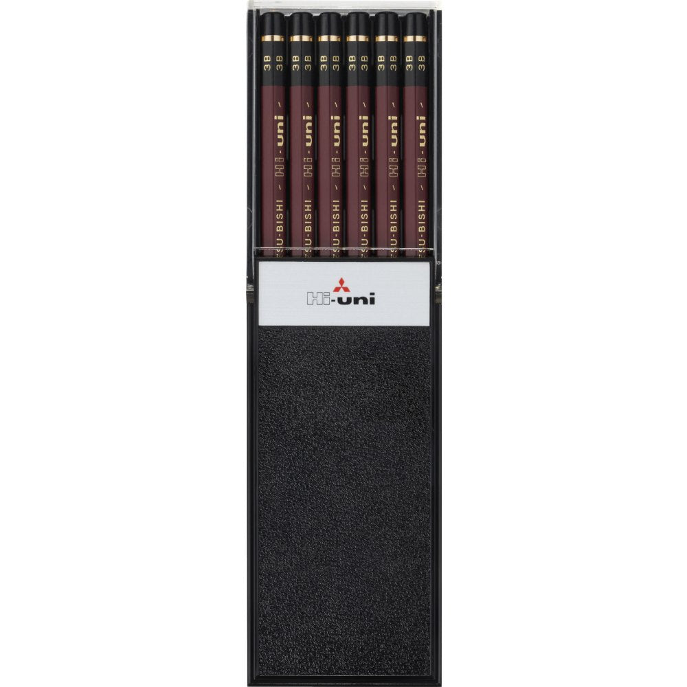 Uni Mitsubishi Hi-Uni Pencil - 3B - Box of 12
