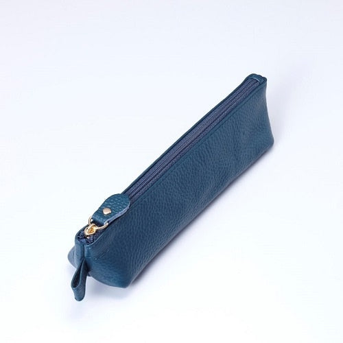 Gulf Stream Leather Boat Pen Case - Navy