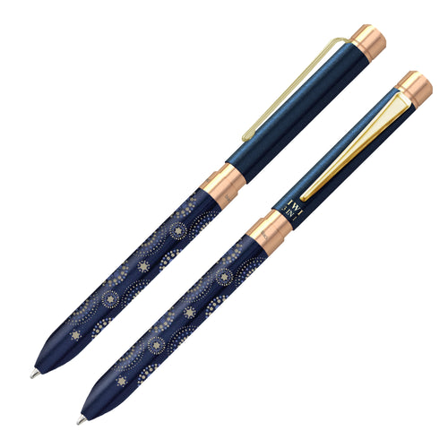 インターアクト Multifunction Pen IWI Classic Multi 611 Print Music Fireworks Blue Multifunction Pen Blue 9S611-55G-FW