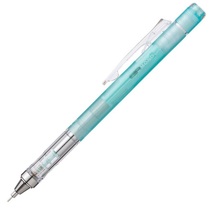 Tombow Mono Graph Shaker Mechanical Pencil - 0.3 mm - Clear Mint