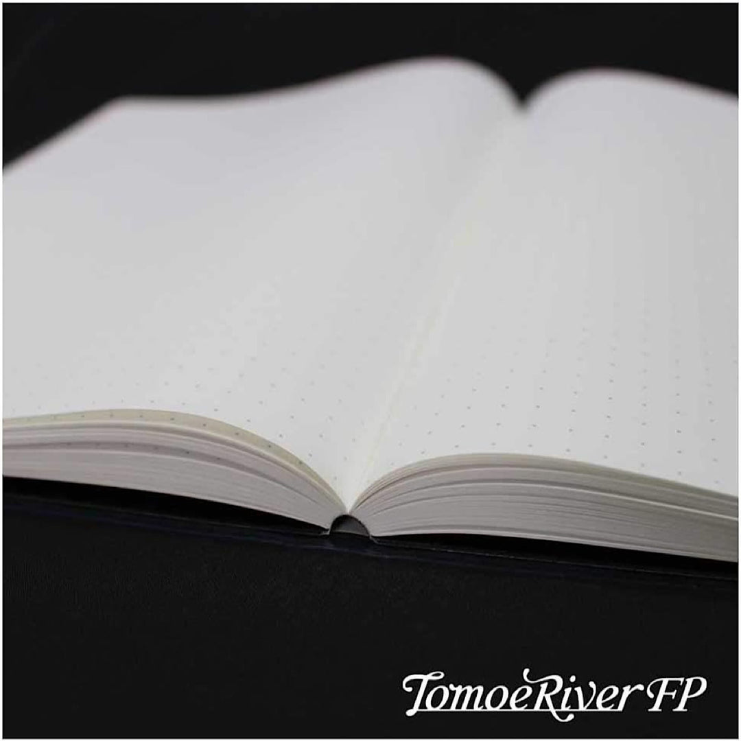Tomoe River 52 gsm FP Notebook - A5 - Dot Grid - Hard Cover - White