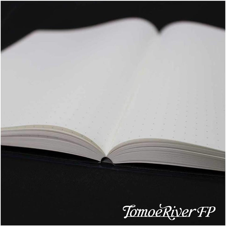 Tomoe River 52 gsm FP Notebook - A5 - Dot Grid - Hard Cover - White