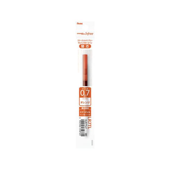 Pentel EnerGel Infree Pen Refill - 0.7 mm - Orange