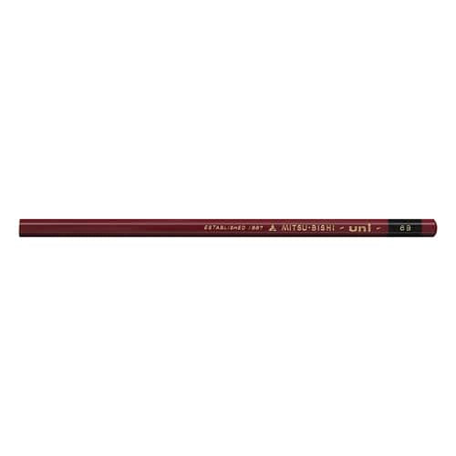 Uni Mitsubishi Hi-Uni Pencil - 6B - Box of 12