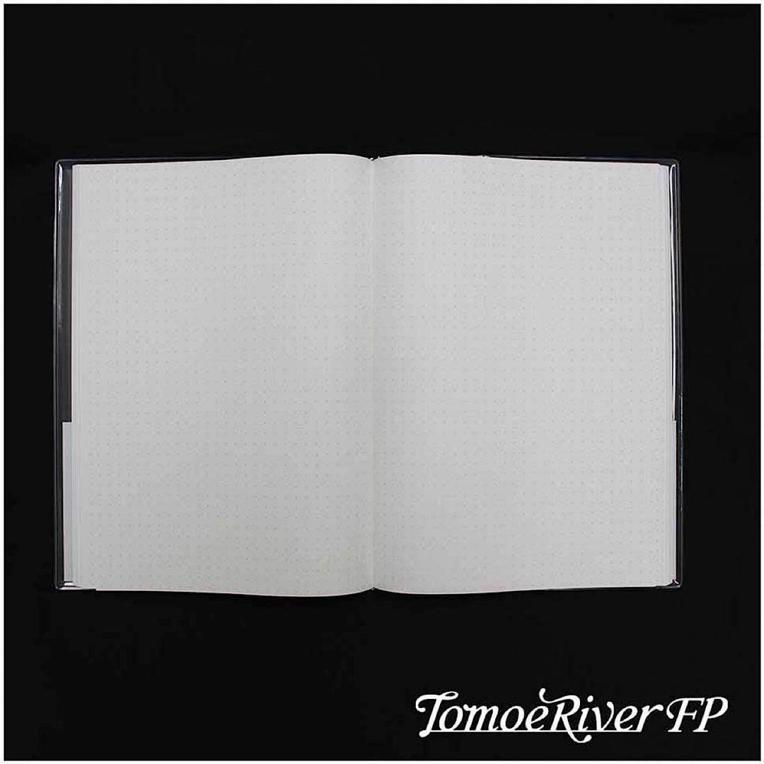 Tomoe River 52 gsm FP Notebook - A5 - Dot Grid - Hard Cover - White