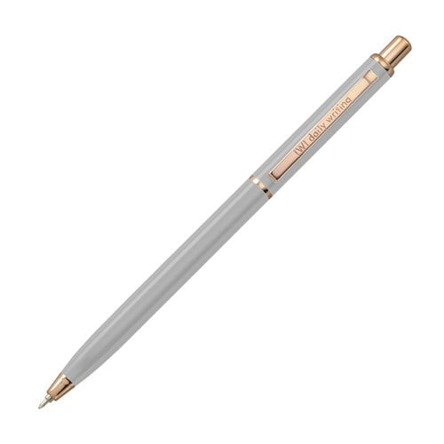 インターアクト Ballpoint Pen IWI Daily Lighting Cool Grey 0.5mm IWI-9F060-8RG diagonal view