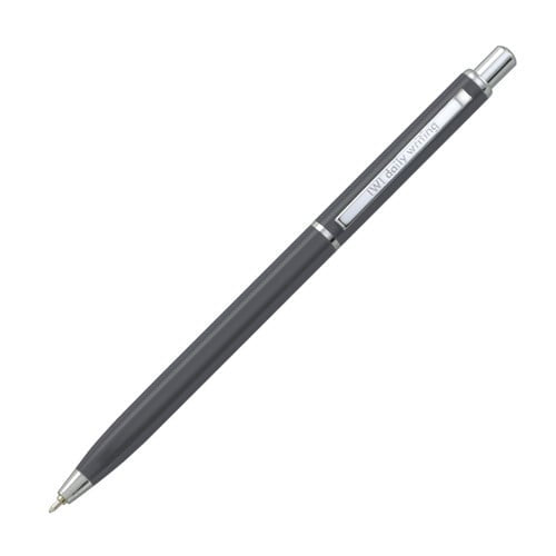 インターアクト Ballpoint Pen IWI Daily Writing Charcoal 0.5mm IWI-9F060-81C angled view