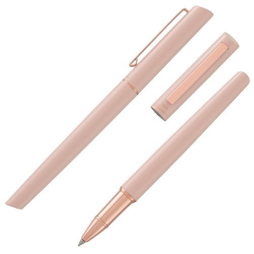 インターアクト Rollerball Pen IWI Configuration Color Rollerball Soft Pink 0.6mm 7S020-11RG-RP with cap and refill displayed