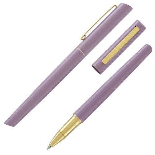 インターアクト Rollerball Pen IWI Consistency Color Rollerball Lotus Roots 0.6mm 7S020-71G-RP purple pen with gold accents…