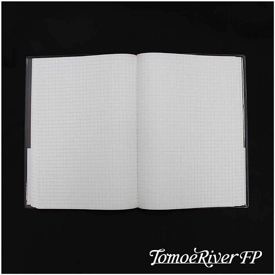 Tomoe River 52 gsm FP Notebook - A5 - 5 mm Grid - Hard Cover - White