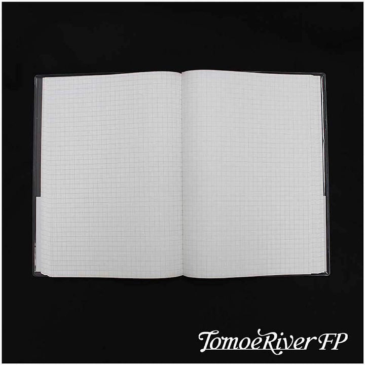 Tomoe River 52 gsm FP Notebook - A5 - 5 mm Grid - Hard Cover - White