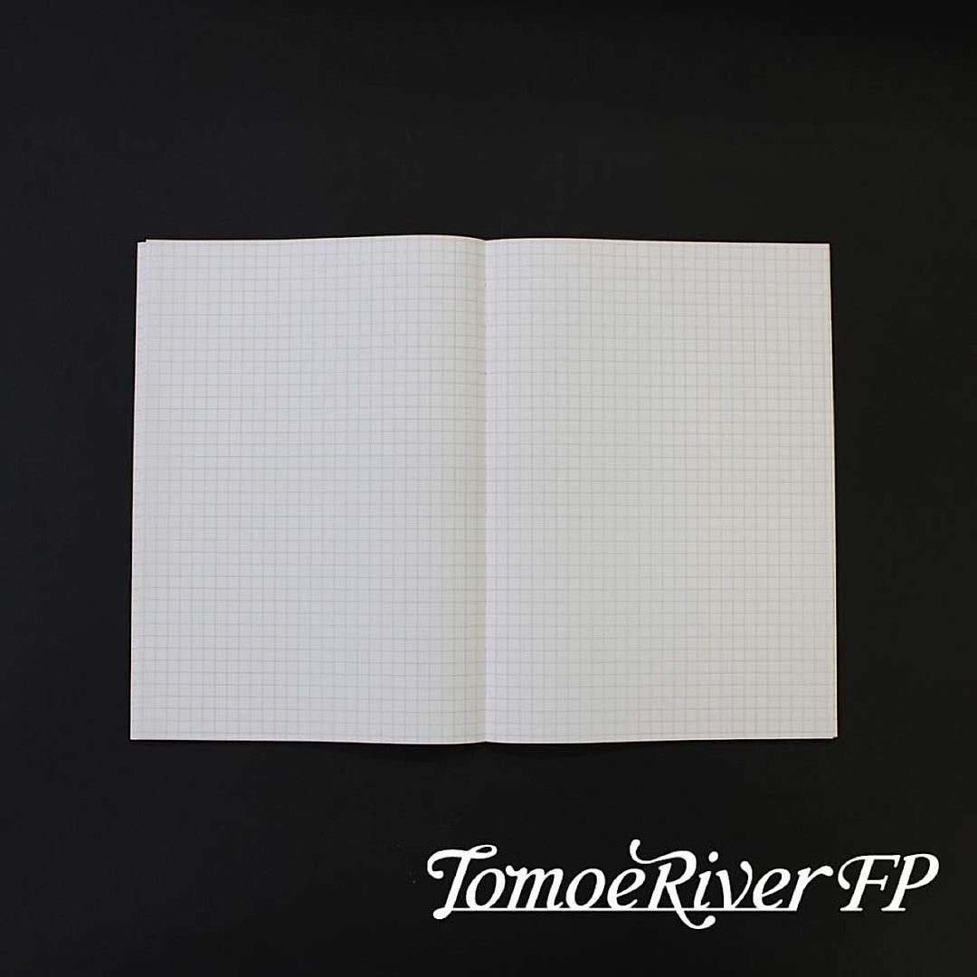 Tomoe River 52 gsm FP Notebook - A5 - 5 mm Grid - Soft Cover - White