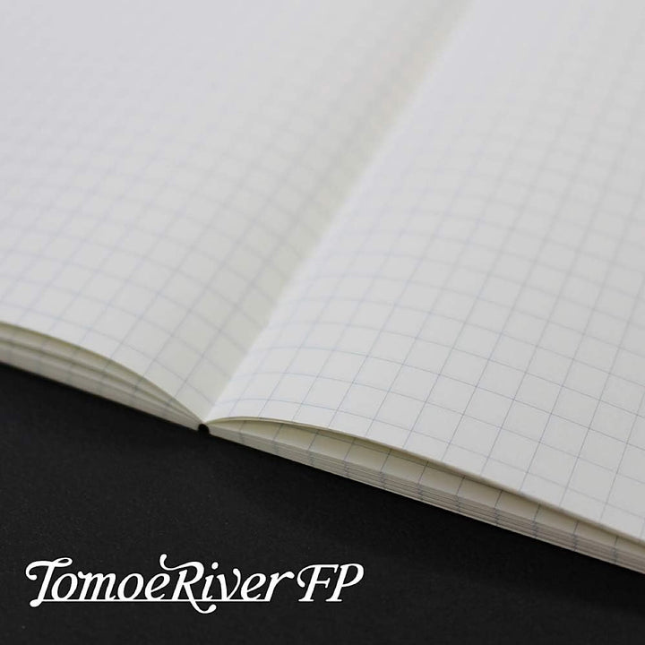 Tomoe River 52 gsm FP Notebook - A5 - 5 mm Grid - Soft Cover - White