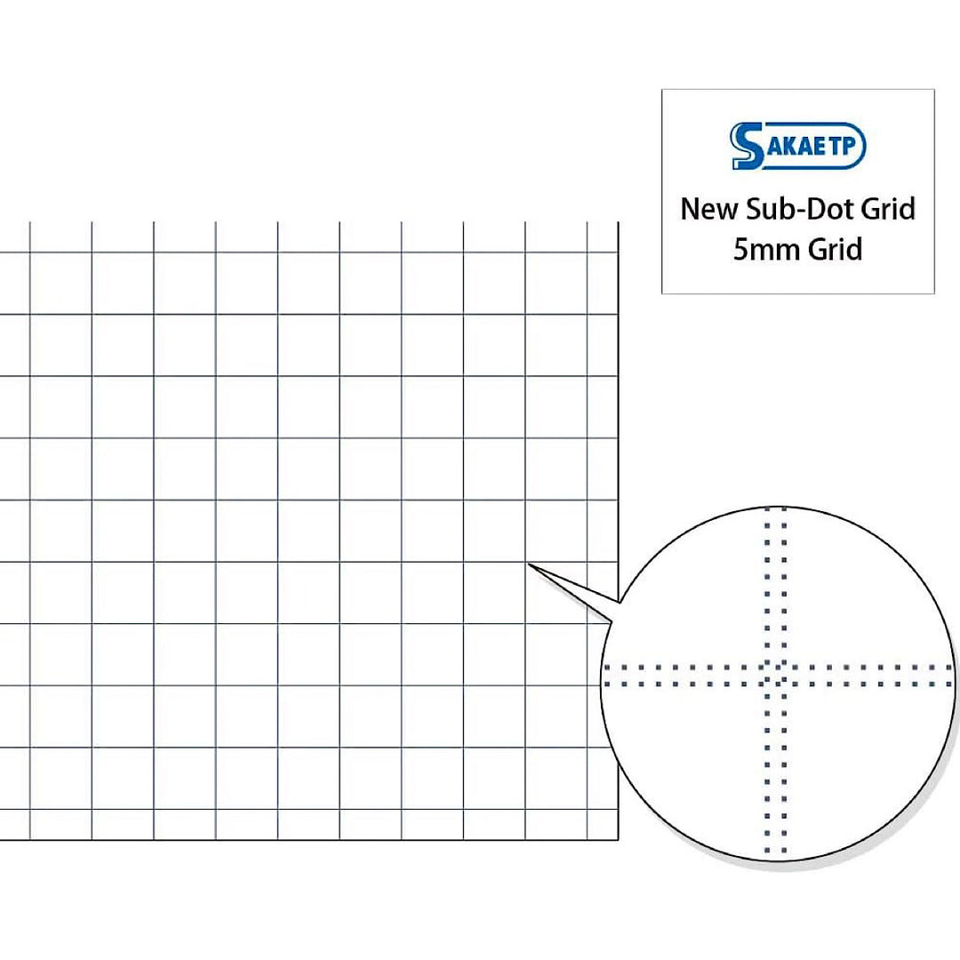 Tomoe River 52 gsm FP Notebook - A5 - 5 mm Grid - Soft Cover - White