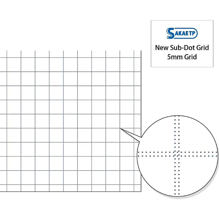 Tomoe River 52 gsm FP Notebook - A5 - 5 mm Grid - Soft Cover - White