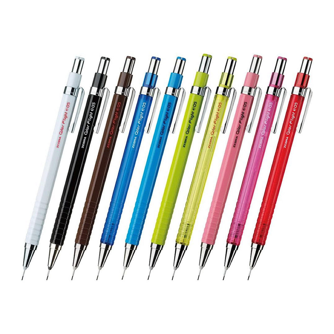 Zebra Color Flight Mechanical Pencil - 0.5 mm - Chocolate