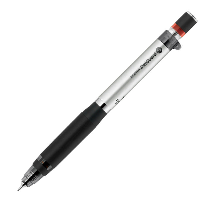 Zebra DelGuard Type-ER Mechanical Pencil - 0.5 mm - Silver