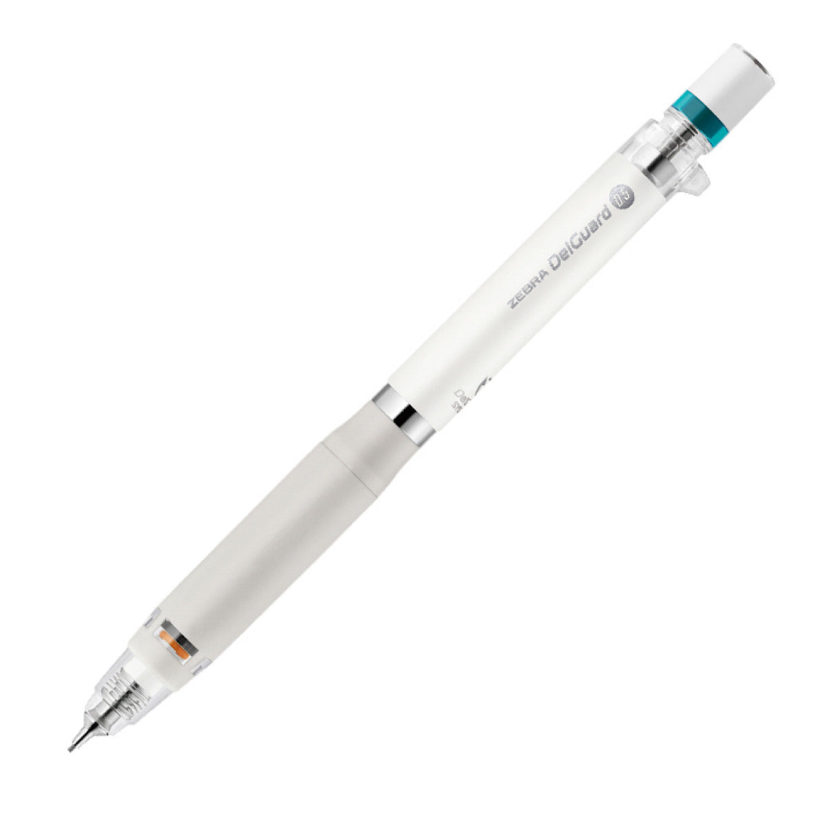 Zebra DelGuard Type-ER Mechanical Pencil - 0.5 mm - White