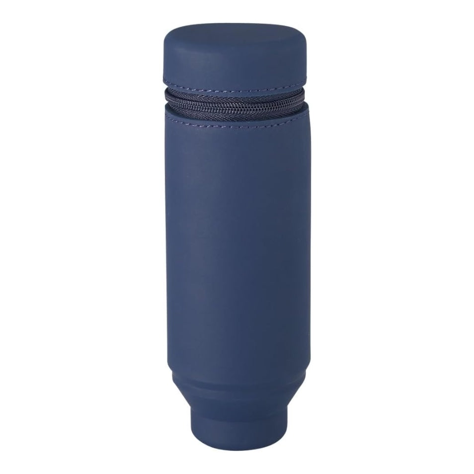 Lihit Lab Smart Fit Actact Stand Pencil Case - Navy