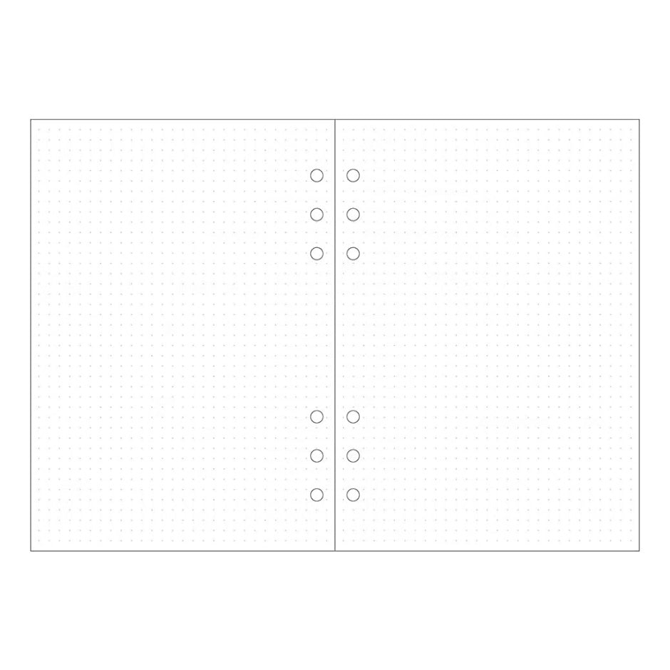 Mark's System Planner Binder Refill - A5 - Dot Grid - Pink