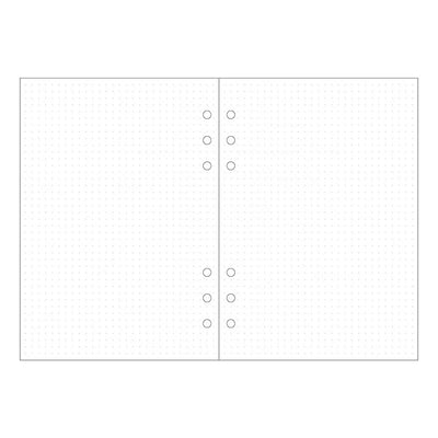 Mark's System Planner Binder Refill - A5 - Dot Grid - Pink