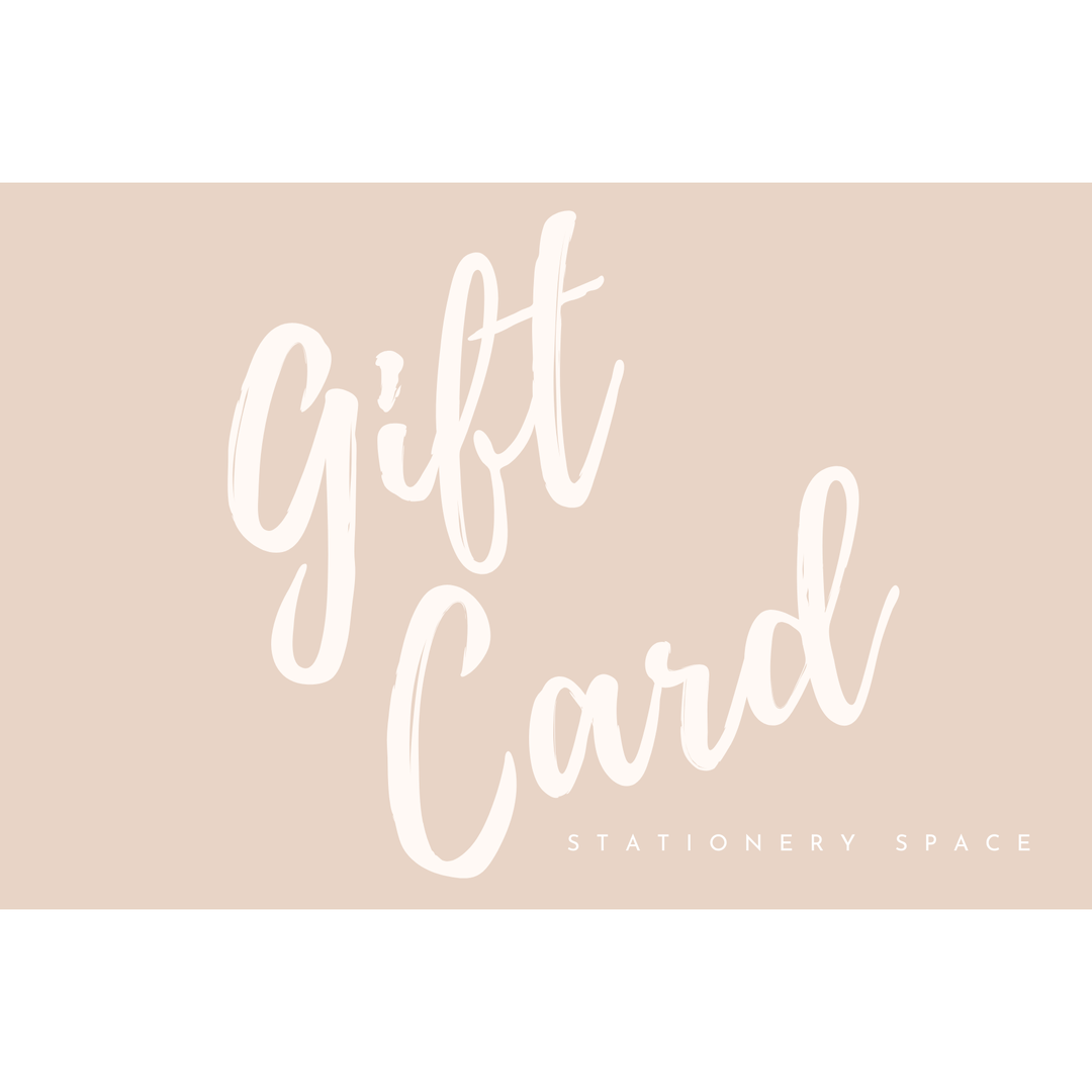 Stationery Space Gift Card