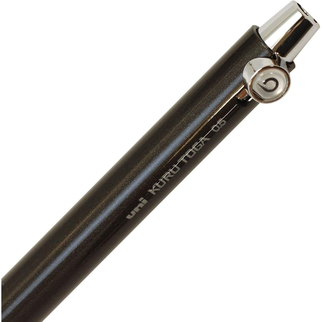 Uni Kuru Toga Mechanical Pencil with Rubber Grip - 0.5 mm - Black Body