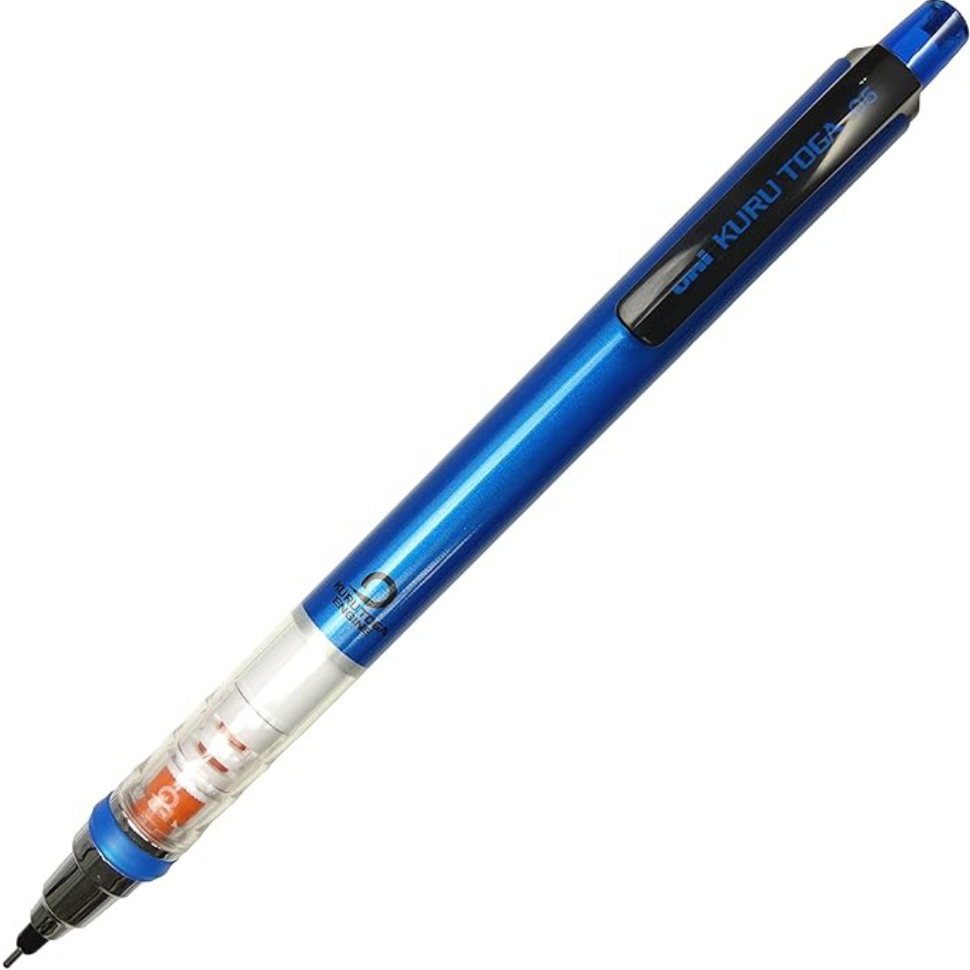 Uni Kuru Toga Mechanical Pencil - 0.5 mm - Navy Body