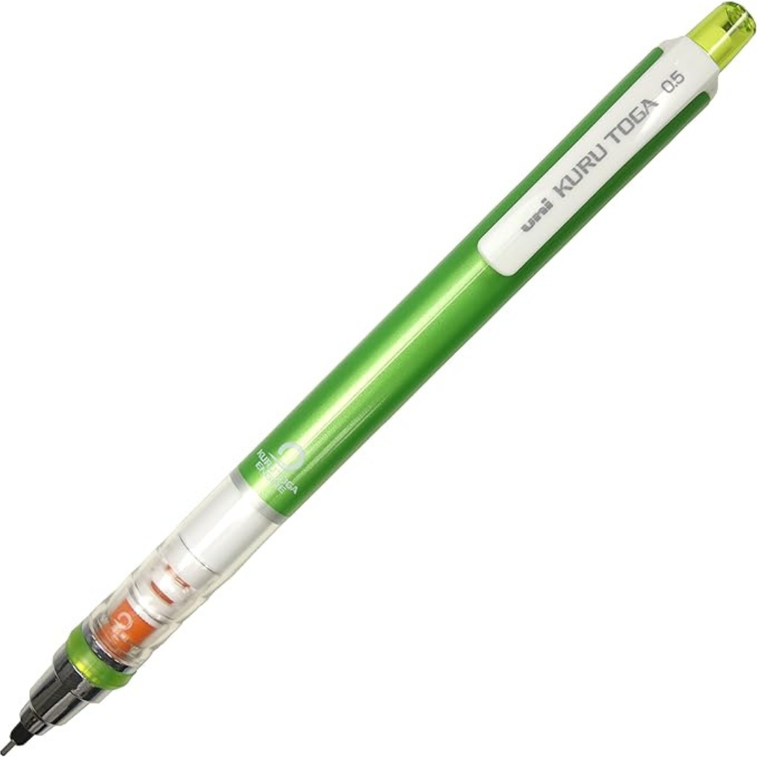 Uni Kuru Toga Mechanical Pencil - 0.5 mm - Green Body