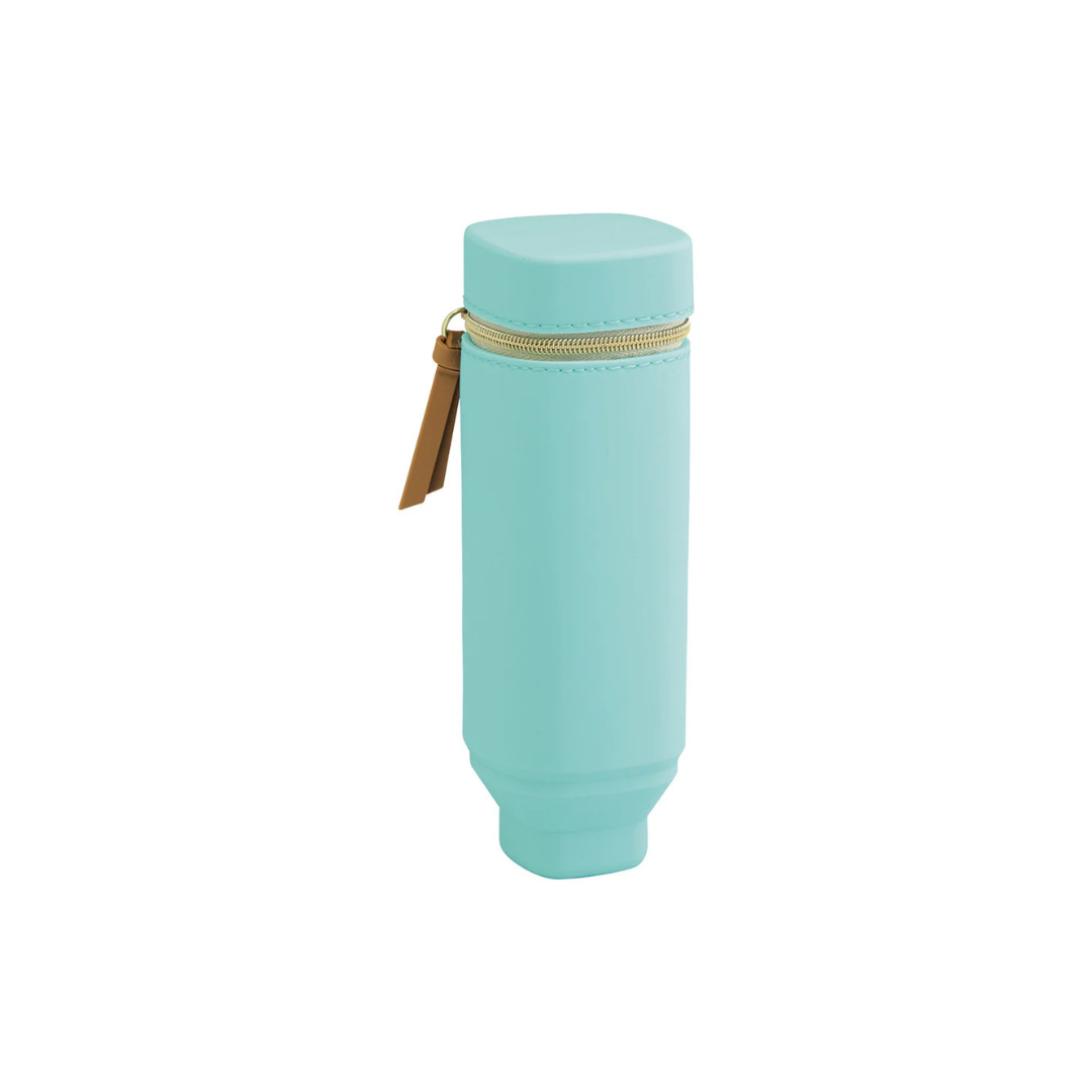 Lihit Lab Bloomin Stand Pen Case - Mint Green