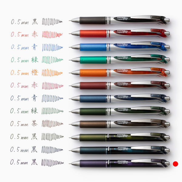 Pentel EnerGel RTX Gel Pen - Needle-Point - 0.5 mm - Indigo Black