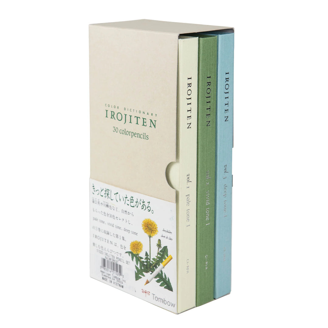Tombow Irojiten Color Dictionary Color Pencil - Rainforest - 30 Color Set