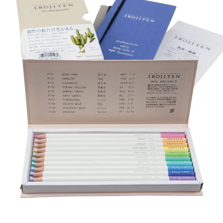 Tombow Irojiten Color Dictionary Color Pencil - Woodlands - 30 Color Set
