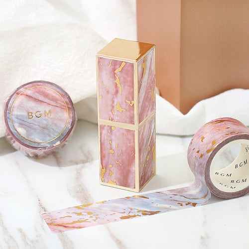 BGM Masking Tape - Stone Pattern - Champagne