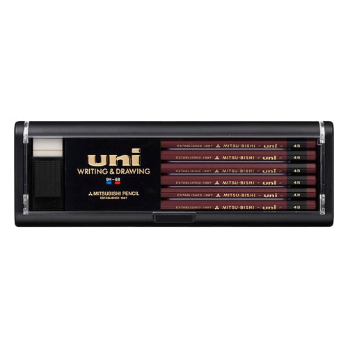 Uni Mitsubishi Hi-Uni Pencil - 4B - Box of 12