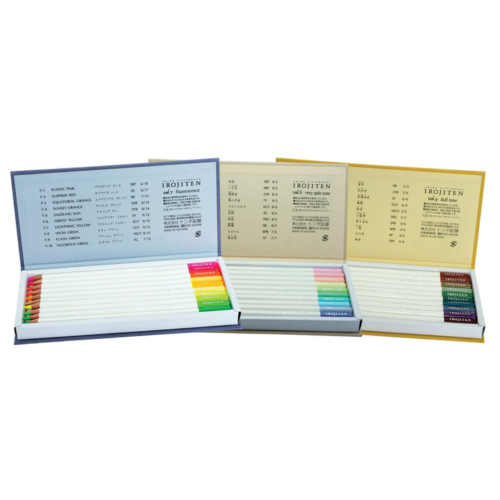 Tombow Irojiten Color Dictionary Color Pencil - Seascape - 30 Color Set