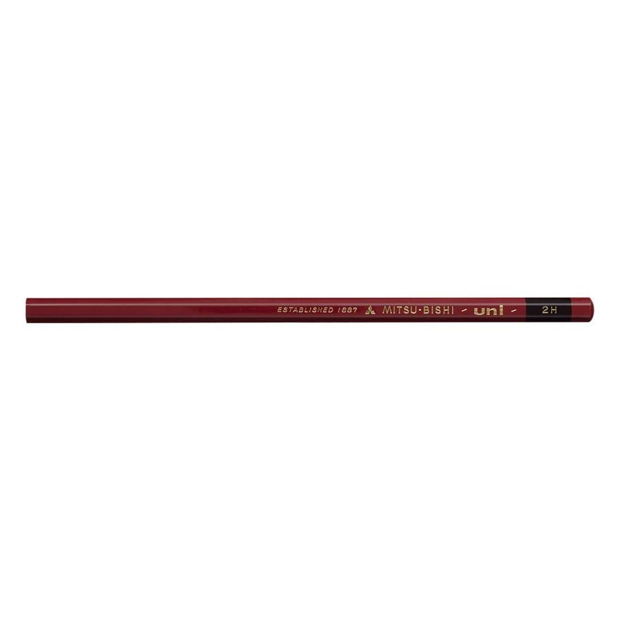 Uni Mitsubishi Hi-Uni Pencil - 2H - Box of 12