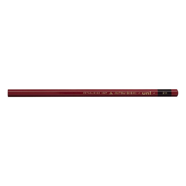Uni Mitsubishi Hi-Uni Pencil - 2H - Box of 12