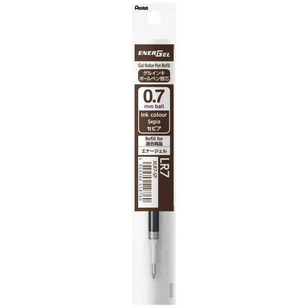 Pentel EnerGel Gel Pen Refill - 0.7 mm - Sepia