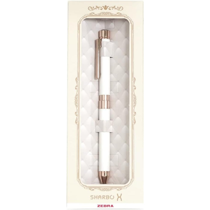 Zebra Sharbo X SL6 Multi-Functional Pen Gift Set - Leather - White
