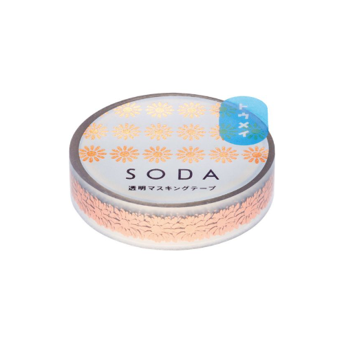 King Jim Soda Transparent Masking Tape - Margaret