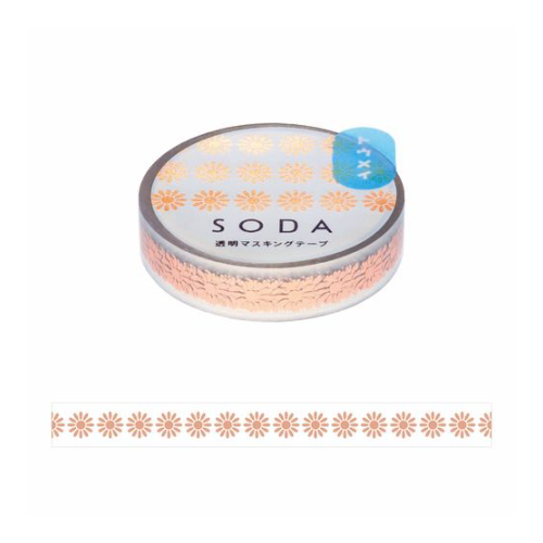 King Jim Soda Transparent Masking Tape - Margaret