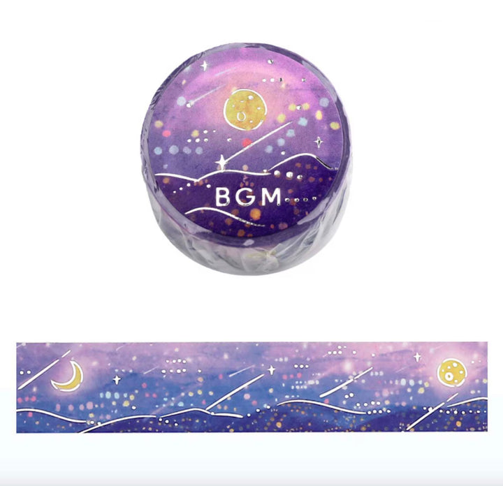 BGM Clear Tape - Meteor Night - Shooting Stars
